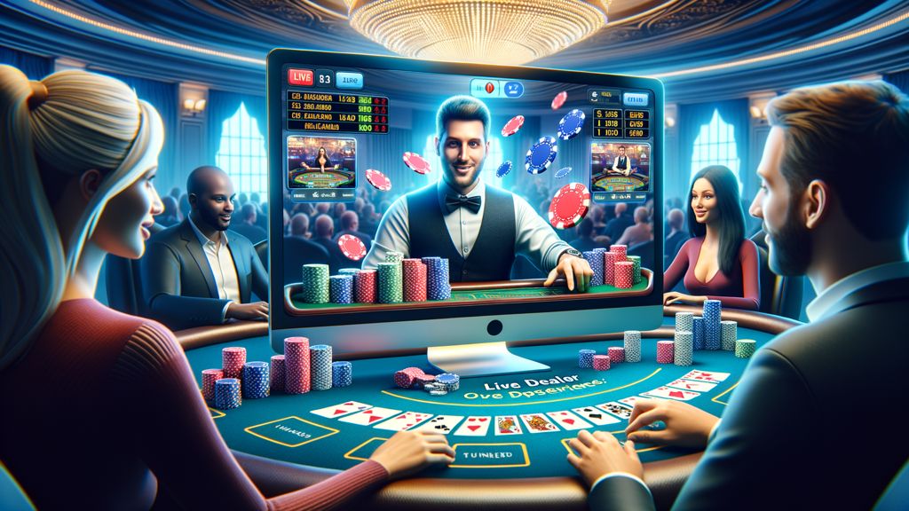 Auswahl an Live Dealer Spielen bei VOX Casino